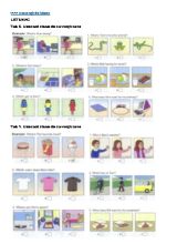 Bài tập Tiếng Anh Lớp 3 - Phần Listening - Task 8
